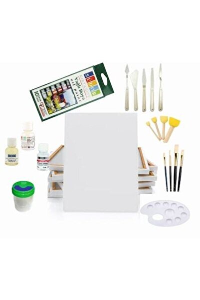 Südor Toprak Tuval Yağlı Boya Set