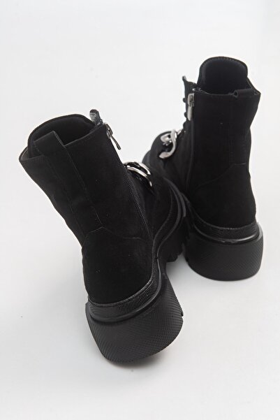 Luvi Černé semišové dámské boty Hope