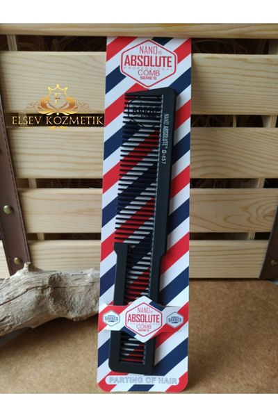 Nano Absolute Cutting Comb G - 457 Black Elsevkozmetik