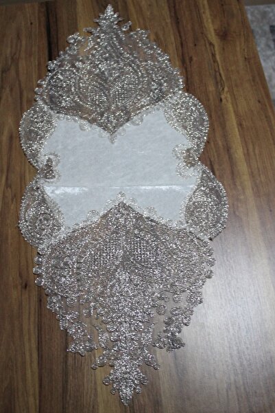 ER Çeyiz طقم غرفة معيشة مخملية - 5 قطع كريمي