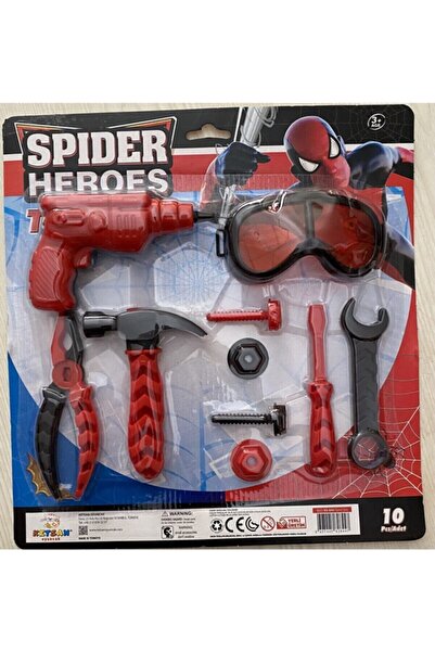 Genel Markalar Spider Heroes Tamir Seti 10 Parça