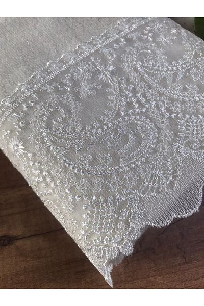 Çeyiz Bahçesi Πετσέτα Liza Cream Velvet 50&90