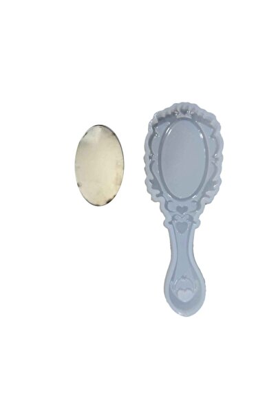 Epoxy Silicone Mold Wavy Mirror Mold and 1 Mirror 16.5 Cm