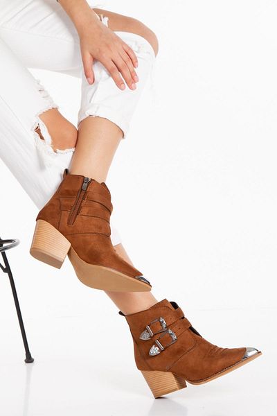derithy Change Boots-tan Suede-ptm2200