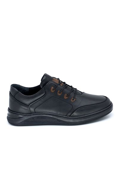 TRENDYSHOES Ανδρικά παπούτσια από φυσικό δέρμα, αντιολισθητική σόλα από καουτσούκ