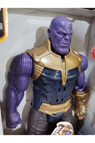 AVENGERS Thanos Action Figure Toy Lighted Talking 28.5 Cm Thanos