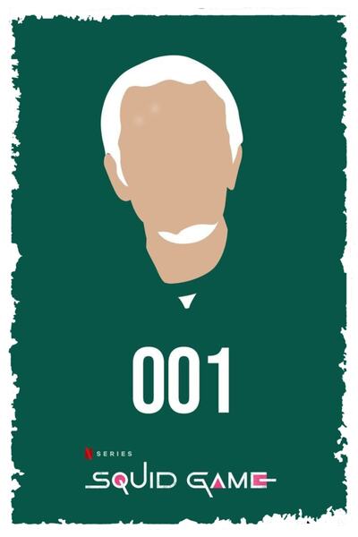 hediyeniburadabul Hbb Squid Game Design Tablou din lemn