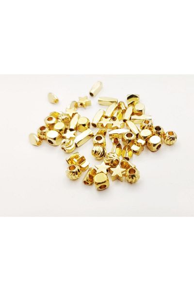 yiğit aksesuar Gold Plated Intermediate Apparatus Set 50 Pieces