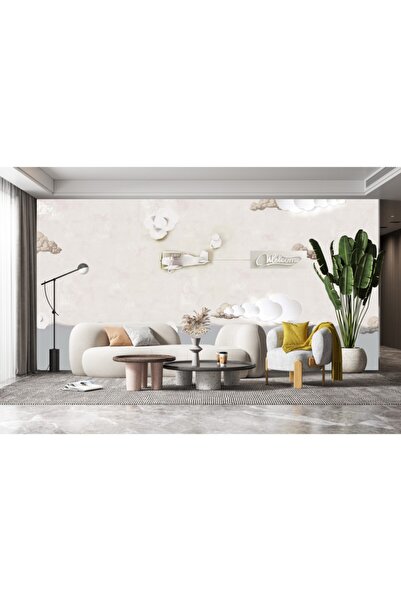 adalidekor Uçak Desenli Duvar Kağıdı