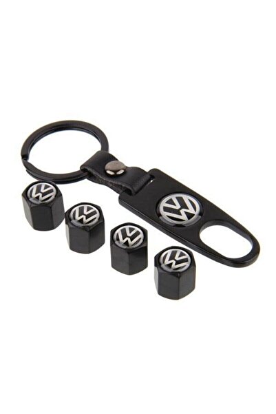 GARDENAUTO Volkswagen Golf 6 Paslanmaz Çelik Sibop Kapağı Ve Anahtarlık Seti
