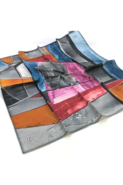 Levidor Γυναικείο κασκόλ από πολυεστέρα Twill 12831