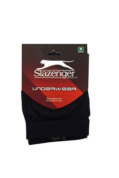 Slazenger Jumătate de lenjerie boxer pentru bărbați negru