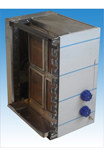 ÇELİK KASA DÜNYASI 10 Şiş Yerli Dikey Gazlı Ve Elektrikli Mangal Evin Içinde ...