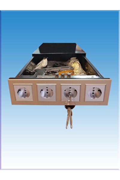 ÇELİK KASA DÜNYASI 0069p3ç Villa Tipi 4 Adet Prizle Gizlenmiş Çivi Anahtarlı ...