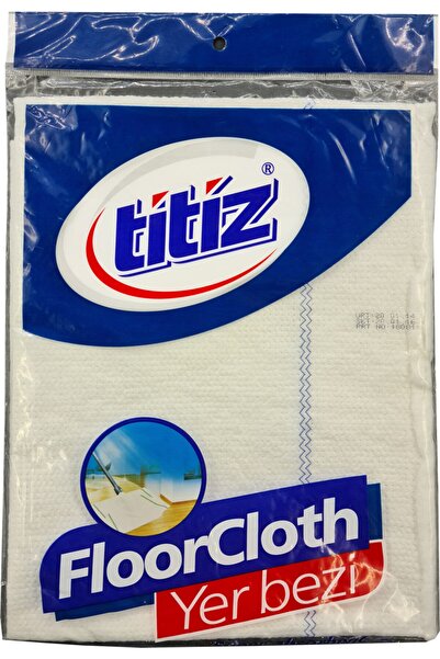 Titiz Süper Yer Temizleme Bezi Beyaz 50 X 60 Cm