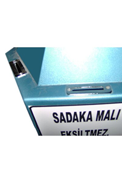 ÇELİK KASA DÜNYASI Sultan Ahmet Cami 6 Köşeli Minare Tipi Kasa Anahtarlı Kumb...