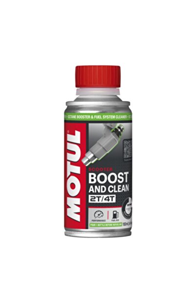 Motul Scooter Boost And Clean Benzin Oktan Arttırıcı Ve Yakıt Sistem Temizleyici