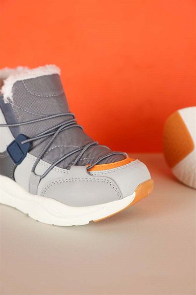 Vicco Pablo Unisex Παιδικές γκρι μπότες