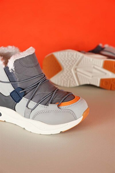 Vicco Pablo Unisex Παιδικές γκρι μπότες