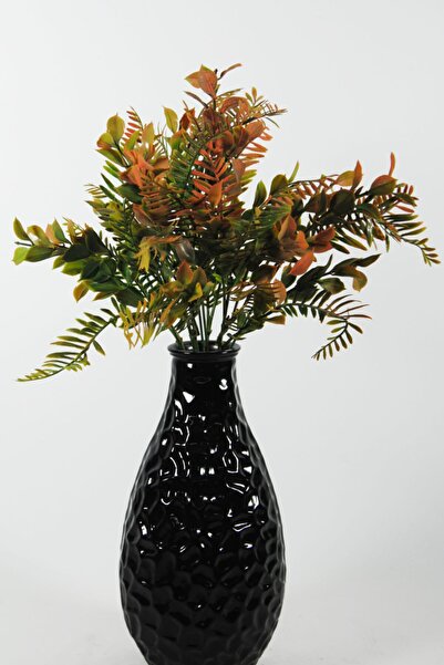 Lilac Home Yapay Çiçek Turuncu - Yeşil Aşk Merdiveni Detaylı Ara Malzeme