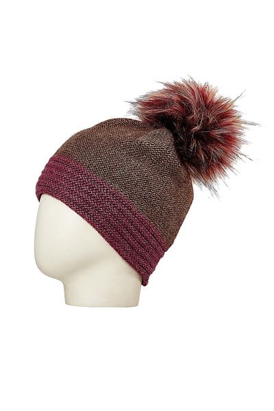Fonem Women's Marginal Beret Fo 2193 Brown