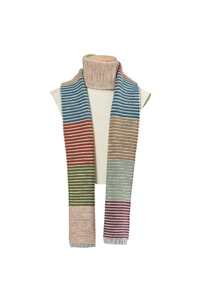 Fonem Unisex Avoca Scarf Fo 4540 Multi Gray