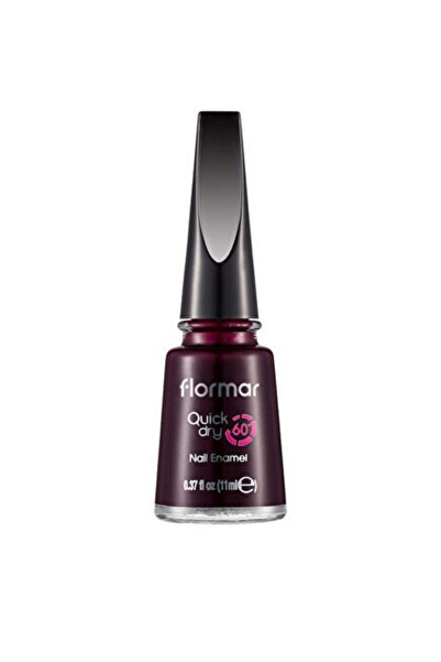 Flormar Oje - Quick Dry Nail Enamel Qd21 Blackstar Red 34000009-qd21