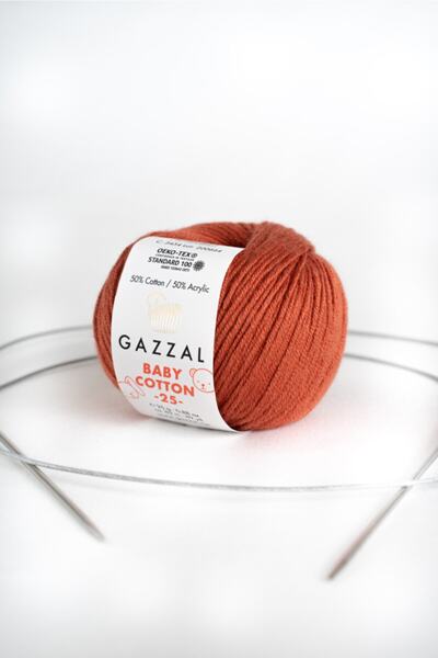 Gazzal 25 gr Baby Cotton Amigurimi - Punch El Ipi Taka Pređa (3454)