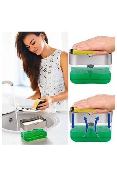 Titiz Dish Sponge with Detergent Tank