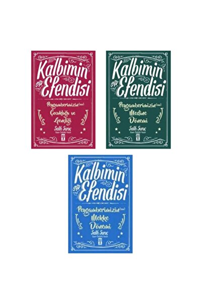 Genç Timaş Kalbimin Efendisi Gençler Için Peygamber Efendimizin Hayatı 3 Kita...