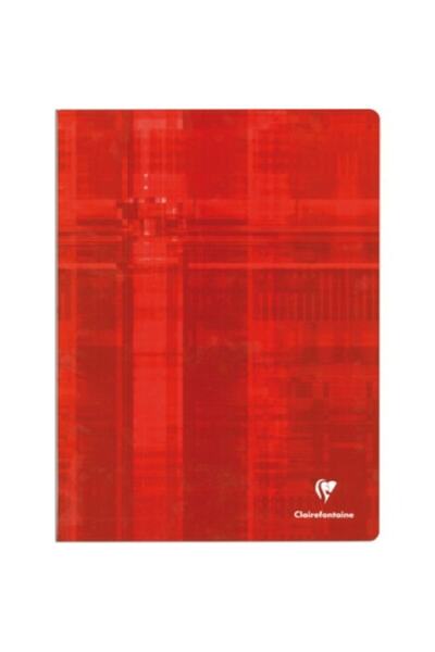 Clairefontaine 24x32 Seyes Defter / Kırmızı