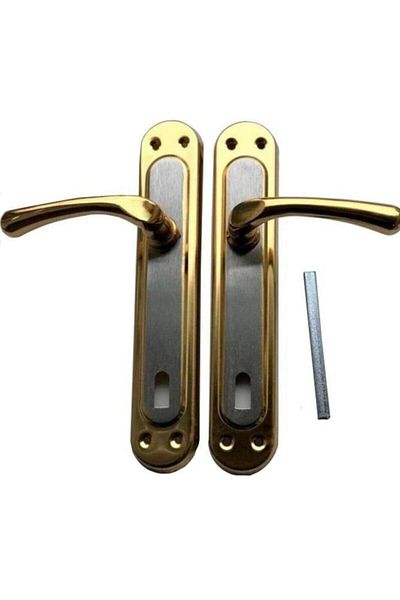 ÇELİKEL Room (Inner Door) Dove Albifirin Satin Door Handle Yellow