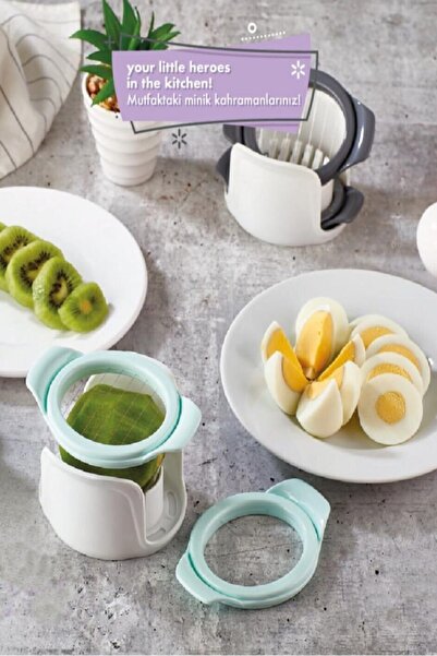 Bayev Pratik Yumurta Kivi Slicer Akıllı Dilimleyici