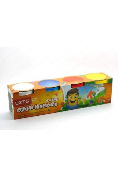 Lets Play Dough 4 Colors 600 GrL8340