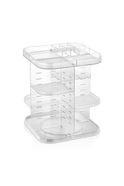 EsdaStore 360c Dönebilen Makyaj Düzenleyici Bölmeli Organizer