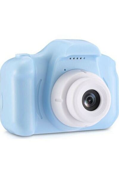 BLUE İNTER Çocuklar Için Mini Eğitici Dijital Fotoğraf Makinesi 5 Adet Oyun+v...