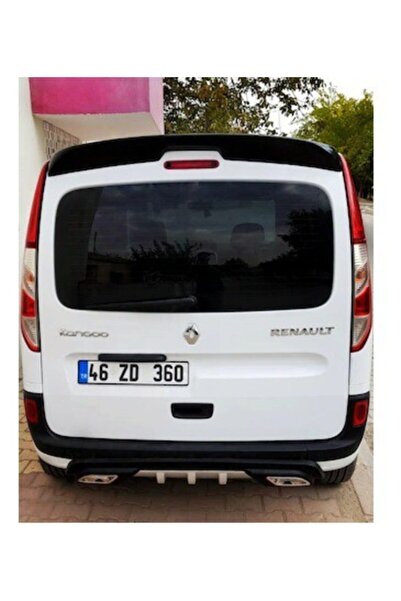 Genel Markalar Renault Kangoo 2009 Sonrası Uyumlu Bagaj Üstü Spoiler Fiber Bo...