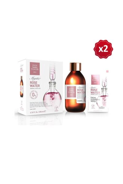 Eyüp Sabri Tuncer Mistik Gül Suyu Cam Şişe 200 Ml X 2