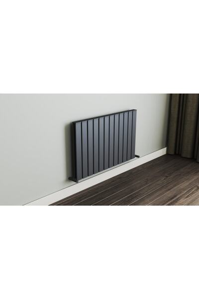 nixrad Nirvana 600/390 Gri  5 Dilim Dekoratif Hibrid Çelik Alüminyum Radyatör