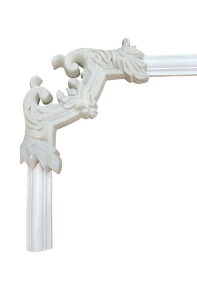 DECOGOLD Decozza Boyanabilir Çıta Köşe Motifi 2,5cm Çıta Uyumlu 4 Lü Paket