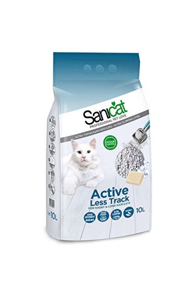 Aden Concept Sanicat Active Less Track Patilere Yapışmayan Kalın Taneli Kedi ...