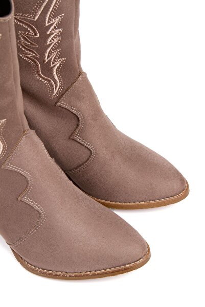 derithy Valencia Boots-mink Suede-bls5100