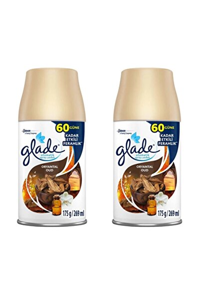 Glade Yedek Sprey Oda Kokusu Oryantal Oud 269 Ml X 2 Adet