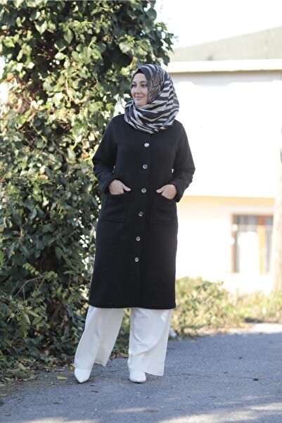 Zey&Ka Butik Büyük Beden Italy Premium Düğmeli Giy Çık Ceket Kap