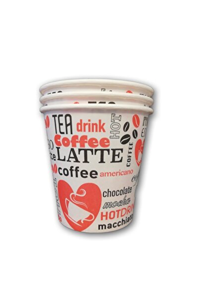 EMEL AMBALAJ 6,5 Oz Kullan-at Karton Kağıt Bardak (1000 Adet)