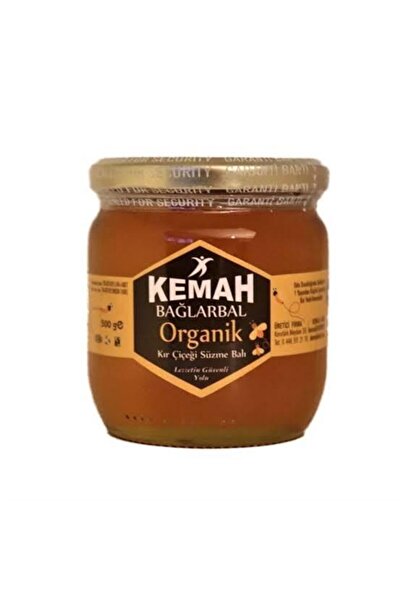 Kemah Bal Organik Kırçiçeği Süzme Bal 500gr