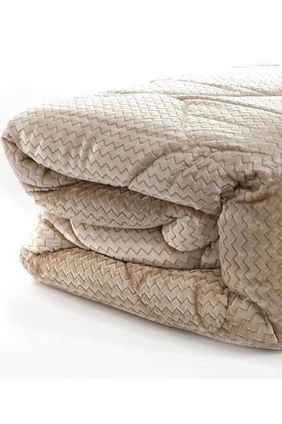 Merinos Микрофибърна единична завивка (БЕЖОВА)