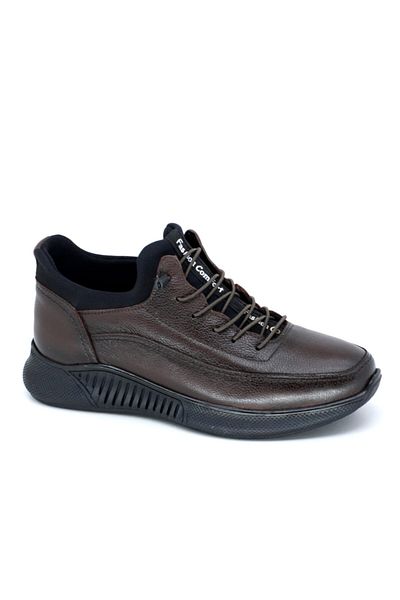 TRENDYSHOES Ανδρικά χειμερινά παπούτσια Trendyshose 8351 Αντιολισθητική σόλα από καουτσούκ