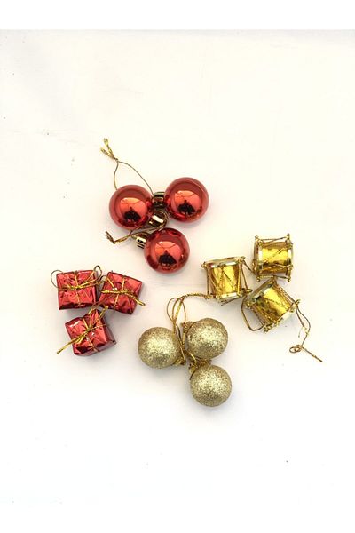 Happyland 24 Pieces Bulk Mixed Ornament