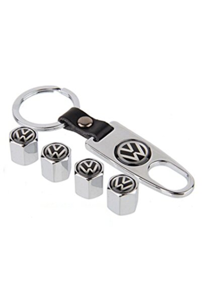 GARDENAUTO Σετ καπάκια βαλβίδων και μπρελόκ σε χρώμα Chrome Volkswagen Multivan